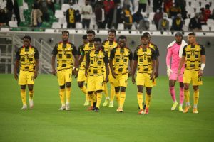 Black Stars in their friendly match against Algeria on January 5, 2022