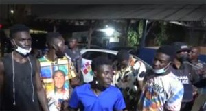 Young men at Nima