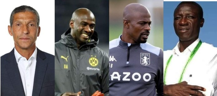 Chris Hughton- Otto Addo - George Boateng - Didi Dramani