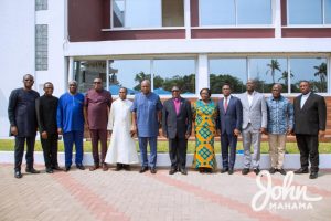 Mahama and Ghanaian religious leaders