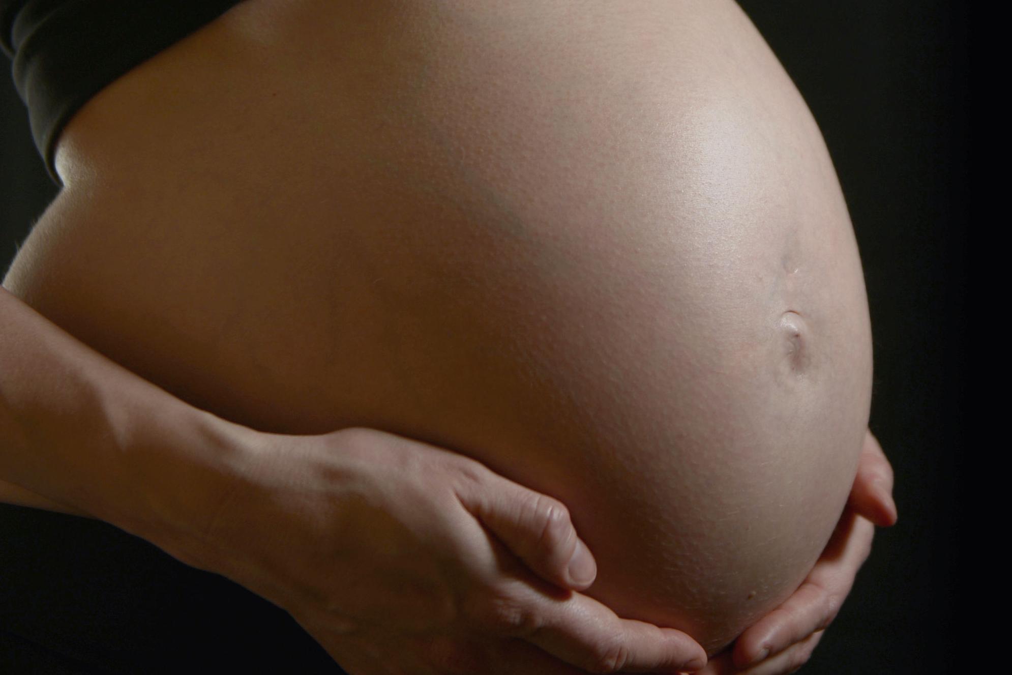 pregnant woman