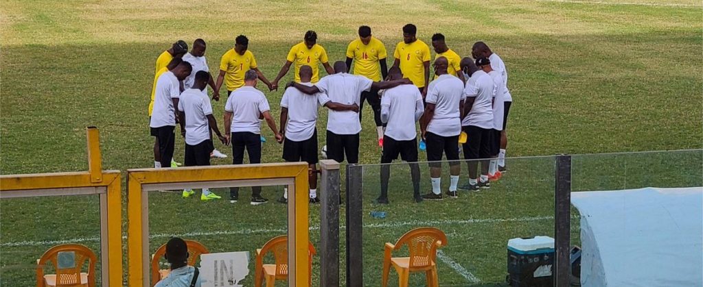 Black Stars training