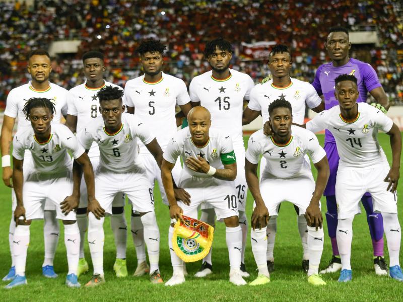 Black Stars squad picture