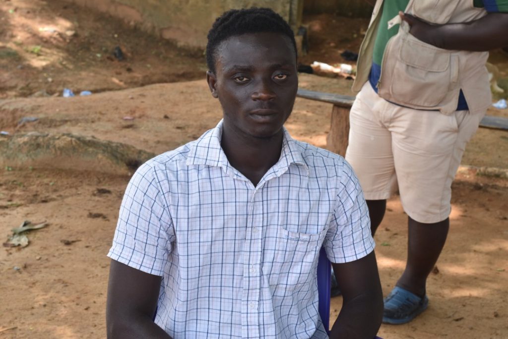 Achaw Prince - he had his penis hit by a bullet.