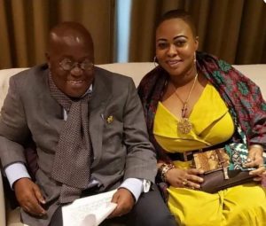 Akufo-Addo and Serwaa Broni