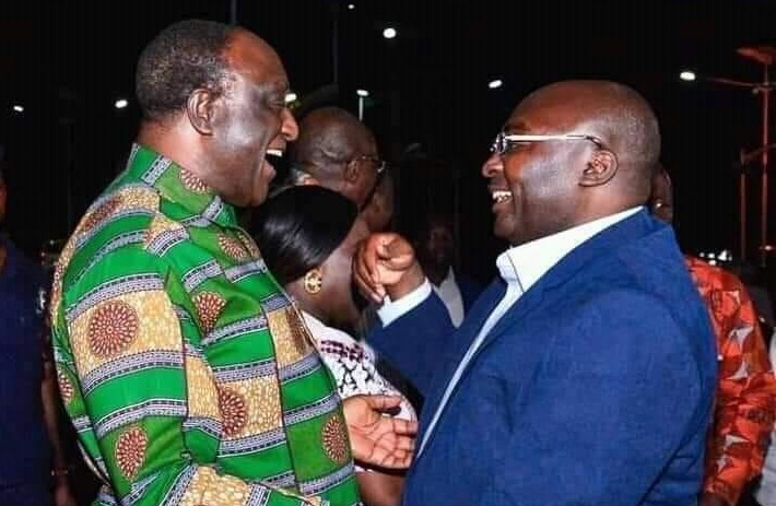 Alan Cash and Dr Bawumia