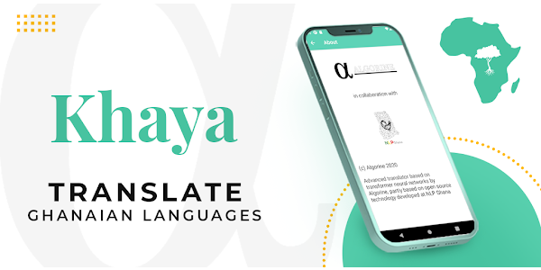 Khaya app interface