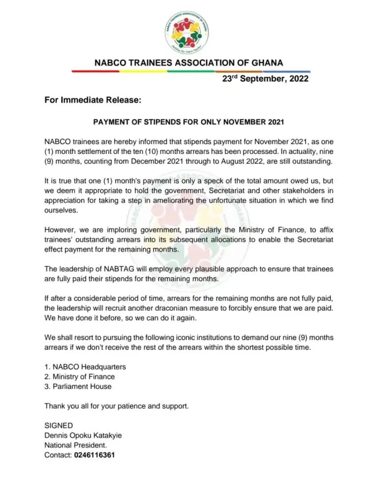 NABCo statement