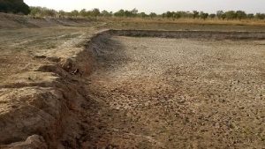 dried dam