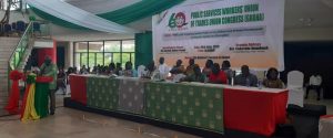 PSWU at a conference