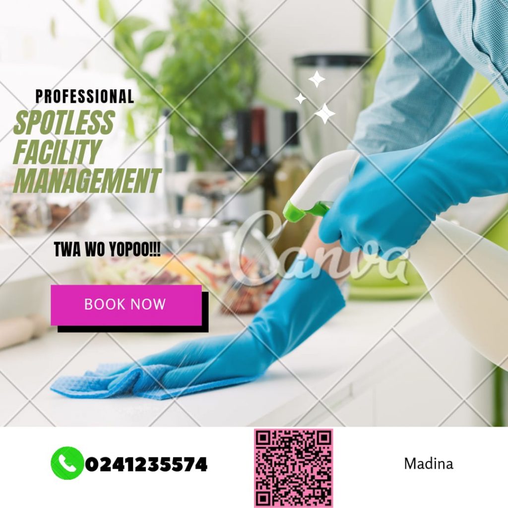spotless facilities management flyer