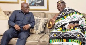 Akufo-Addo with Otumfuo