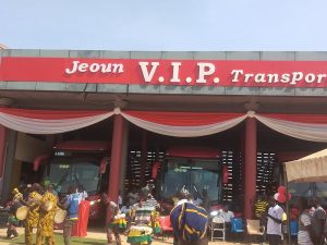 VIP Jeuon Transport terminal in Tamale