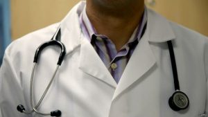 mid shot of a medical doctor